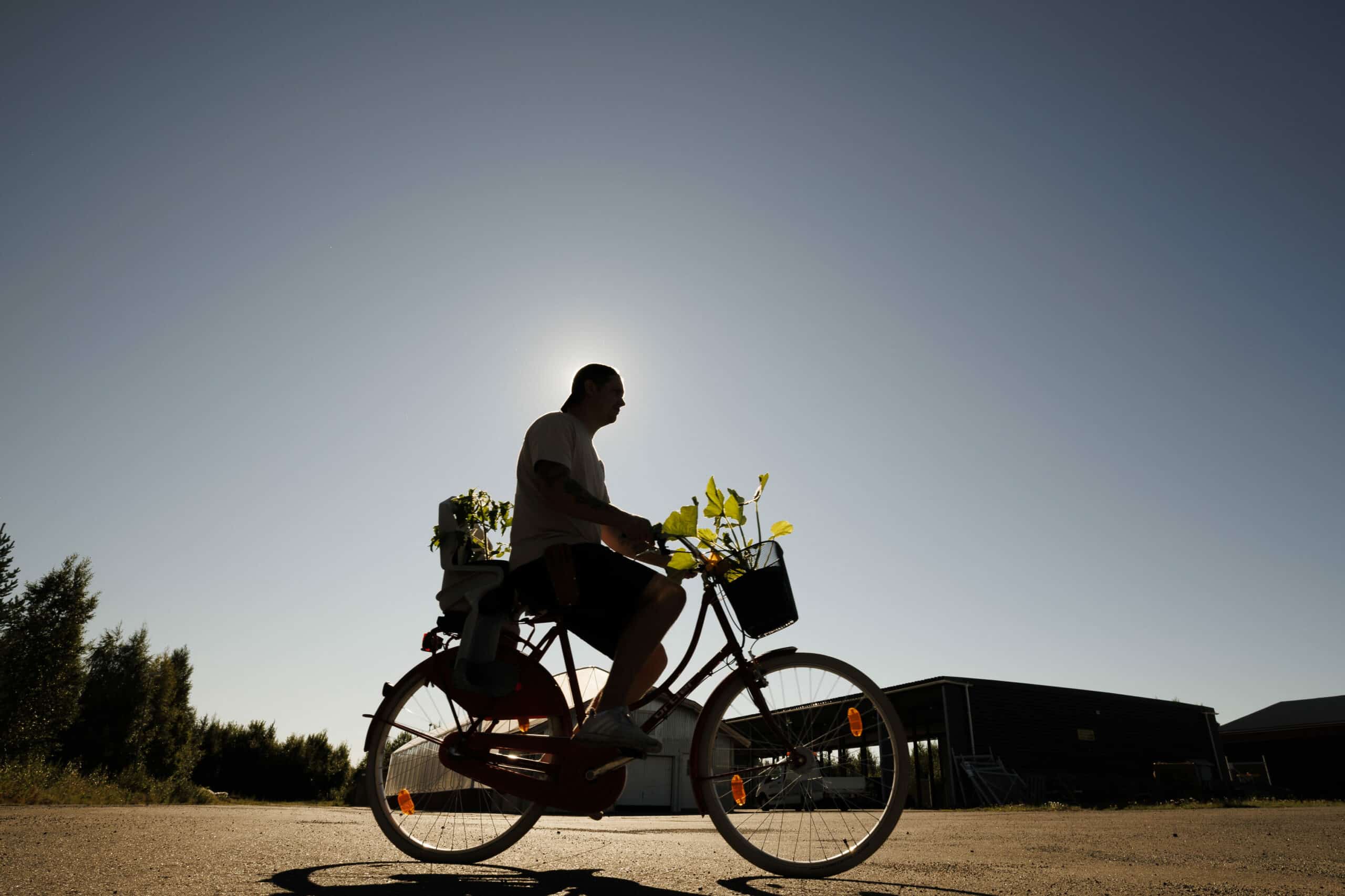Cyklist, hållbarhetsveckan Boden 2024
